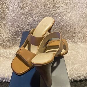 Joan and David natural colored sandals.  Size 8.5. Never worn.